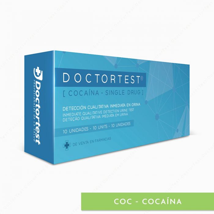 COMPRAR TEST DE DROGAS DE COCAÍNA COC (crack, farlopa, coca, perico)  Detección en orina. Envío GRATIS!